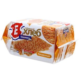 Елизавета хлеб вафельный кукурузные 80г.. Фото