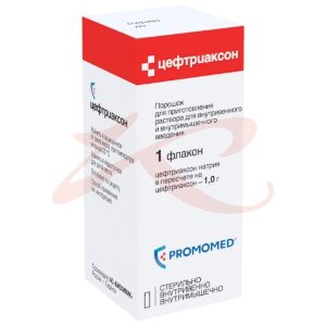 Изображение Цефтриаксон порошок для приготовления раствора для внутривенного и внутримышечного введения 1000мг №1 Цефтриаксон порошок для приготовления раствора для внутривенного и внутримышечного введения 1000мг №1. Фото