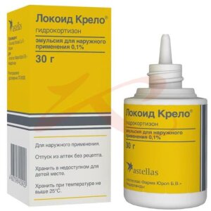 Локоид крело эмульсия для наружного применения 0,1% 30г. Фото