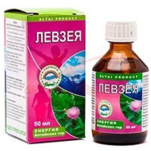Левзеи настойка 50мл. /нарине/. Фото