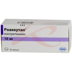 Изображение Роаккутан капсулы 10мг №30 Роаккутан капсулы 10мг №30. Фото