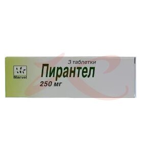Пирантел таблетки 250мг №3. Фото