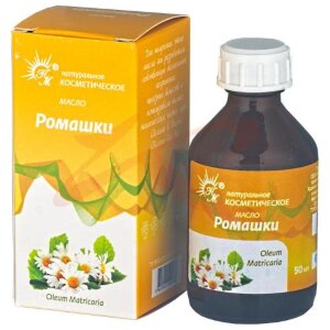 Изображение Масло ромашки 50мл. космет. /натуральные масла/ Масло ромашки 50мл. космет. /натуральные масла/. Фото