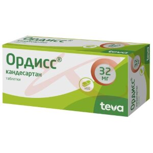 Изображение Ордисс таблетки 32мг №60 Ордисс таблетки 32мг №60. Фото