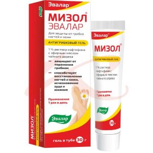 Эвалар мизол гель 1% 30г. Фото