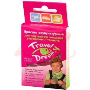 Изображение Трэвел дрим браслет акупунктурный №2 д/детей Трэвел дрим браслет акупунктурный №2 д/детей. Фото