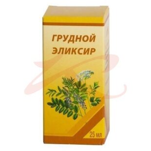 Грудной эликсир 25мл. Фото