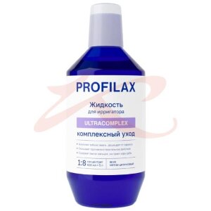 Профилакс жидкость для ирригатора 600мл ultracomplex конц 1:8 мятно-цитрусовый. Фото