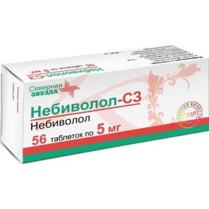 Небиволол-сз таблетки 5мг №56. Фото