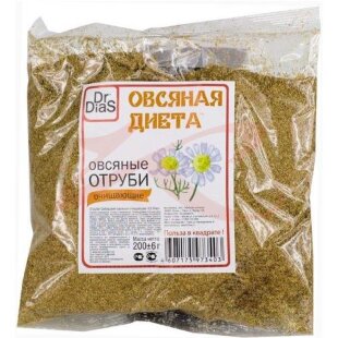 Др.диас отруби овсяные очищающ. 200г. [dr.dias]. Фото