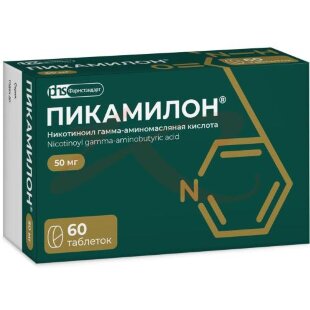 Пикамилон таблетки 50мг №60. Фото