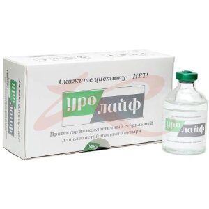 Уролайф протектор 50мл вязкоэласт стер д/слизистой мочевого пузыря (состав 1). Фото