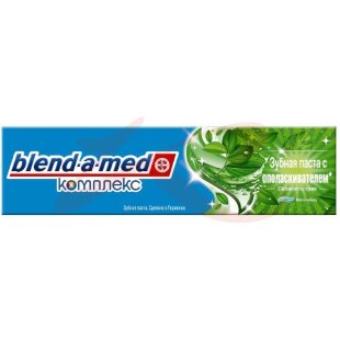 Бленд-а-мед зубная паста 100мл комплекс + ополаскиватель свежесть трав. Фото