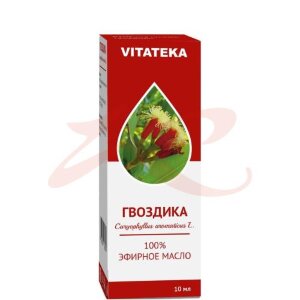 Изображение Витатека масло эфирное 10мл гвоздика Витатека масло эфирное 10мл гвоздика. Фото