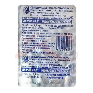 Мумие очищенное таблетки №60. Фото