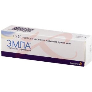 Эмла крем для наружного и местного применения 30г. Фото
