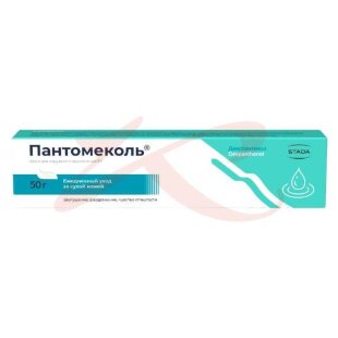 Пантомеколь крем для наружного применения 5% 50г. Фото