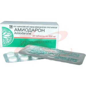 Амиодарон таблетки 200мг №30. Фото