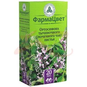 Ортосифона тычиночного (почечного чая) листья-порошок 1,5г №20. Фото