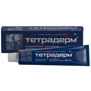 Тетрадерм крем для наружного применения 30г. Фото