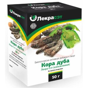 Дуба кора 50г. чайн. напиток бад /лекра-сэт/. Фото