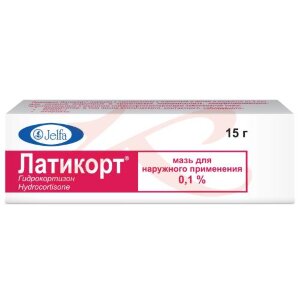Латикорт мазь для наружного применения 0,1% 15г. Фото