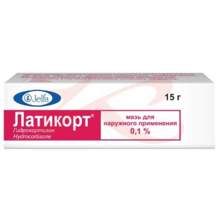 Латикорт мазь для наружного применения 0,1% 15г. Фото