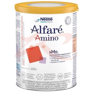 Альфаре амино hmo смесь сухая 400г олигосахариды грудного молока 0 +. Фото