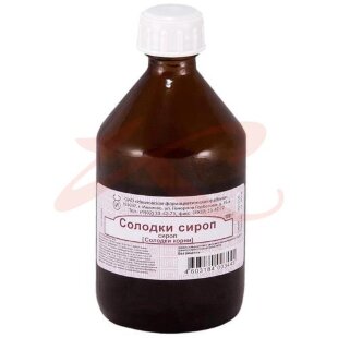 Солодки сироп 100г. Фото
