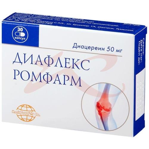 Диафлекс ромфарм капсулы 50мг №30 купить в Воронеже | интернет-аптека ...