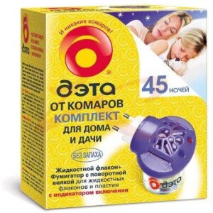 Дэта фумигатор + жидкость 45 ночей. Фото