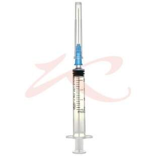 Сф медикал шприц одноразовый стерильный с иглой 2мл 3-х комп 23g 0,6х30мм. Фото
