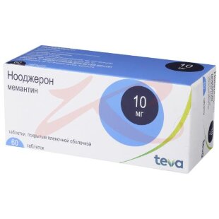 Нооджерон таблетки покрытые пленочной оболочкой 10мг №60. Фото