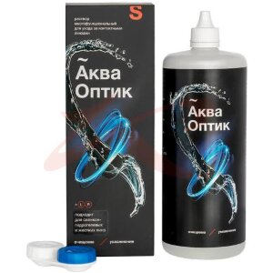 Изображение Акваоптик раствор для линз 250мл многофункцион. Акваоптик раствор для линз 250мл многофункцион.. Фото