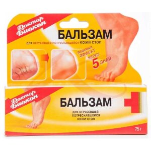 Биокон доктор бальзам д/огруб.потр.кожи стоп 75г.. Фото