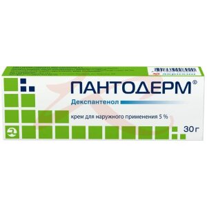 Пантодерм крем для наружного применения 5% 30г. Фото