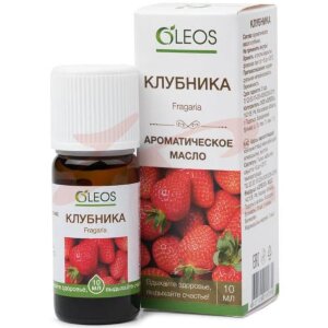 Олеос ароматическое масло 10мл клубника. Фото