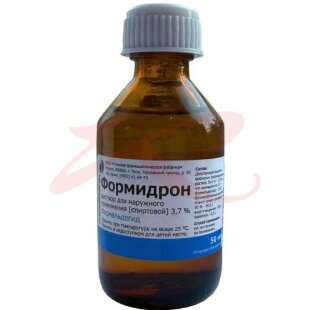 Формидрон раствор для наружного применения спиртовой 37мг/мл 50мл. Фото