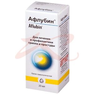 Изображение Афлубин капли гомеопатические 20мл Афлубин капли гомеопатические 20мл. Фото
