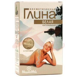 Медикомед глина 100г белая космет. Фото