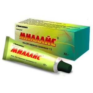 Миалайс гель для наружного применения 1% 50г. Фото