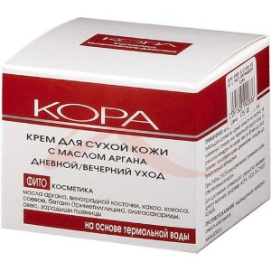 Кора крем д/сухой кожи масло аргана 50мл. /арт.3051/3052/ [kora]. Фото