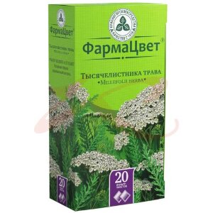 Тысячелистника трава порошок и гранулы прессованные 1,5г №20. Фото