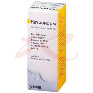 Изображение Катионорм капли глазные 10мл эмульсия Катионорм капли глазные 10мл эмульсия. Фото