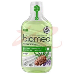 Биомед ополаск. д/полости рта комплексный well gum 500мл. [biomed]. Фото