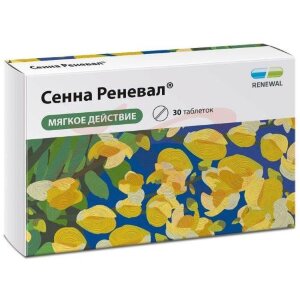 Изображение Реневал сенна таблетки №30 Реневал сенна таблетки №30. Фото
