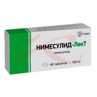Нимесулид-лект таблетки 100мг №40. Фото