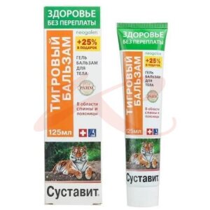 Суставит тигровый бальзам гель-бальзам для тела 125мл. Фото