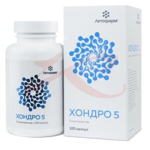 Летофарм хондро 5 капсулы 875мг №120. Фото