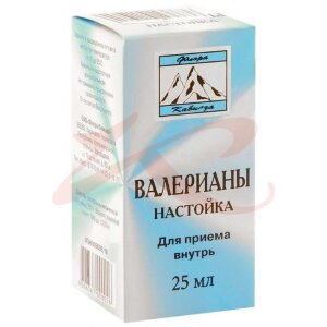 Валерианы настойка 25мл. Фото
